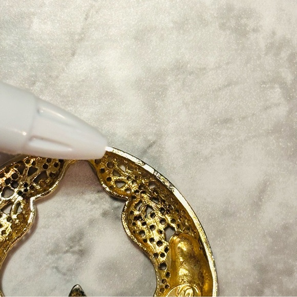 Stephen Dweck Sterling Silver Gold Tone Bird Design Pendant Rare Vintage - Picture 5 of 6